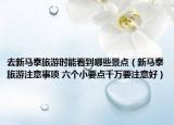 去新馬泰旅游時(shí)能看到哪些景點(diǎn)（新馬泰旅游注意事項(xiàng) 六個(gè)小要點(diǎn)千萬(wàn)要注意好）