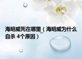 海明威死在哪里（海明威為什么自殺 4個(gè)原因）