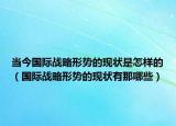 當(dāng)今國(guó)際戰(zhàn)略形勢(shì)的現(xiàn)狀是怎樣的（國(guó)際戰(zhàn)略形勢(shì)的現(xiàn)狀有那哪些）