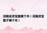 河南省靈寶是哪個(gè)市（河南靈寶屬于哪個(gè)市）