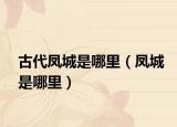 古代鳳城是哪里（鳳城是哪里）