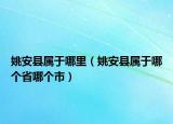 姚安縣屬于哪里（姚安縣屬于哪個(gè)省哪個(gè)市）