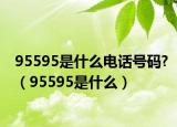 95595是什么電話號(hào)碼?（95595是什么）