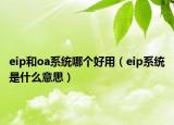 eip和oa系統(tǒng)哪個好用（eip系統(tǒng)是什么意思）