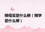 姨母笑是什么梗（姨學(xué)是什么梗）