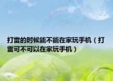 打雷的時(shí)候能不能在家玩手機(jī)（打雷可不可以在家玩手機(jī)）