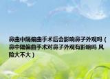 鼻曲中隔偏曲手術(shù)后會(huì)影響鼻子外觀嗎（鼻中隔偏曲手術(shù)對(duì)鼻子外觀有影響嗎 風(fēng)險(xiǎn)大不大）