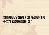 地肖哪幾個(gè)生肖（地肖是哪幾肖 十二生肖哪些是地肖）