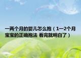 一兩個月的嬰兒怎么抱（1一2個月寶寶的正確抱法 看完就明白了）