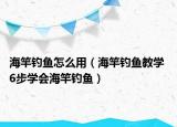 海竿釣魚怎么用（海竿釣魚教學(xué) 6步學(xué)會(huì)海竿釣魚）