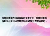 慢性非萎縮性胃炎伴糜爛食譜大全（慢性非萎縮性胃炎伴糜爛治療多長時間 希望對您有所幫助）