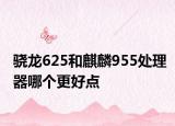 驍龍625和麒麟955處理器哪個更好點