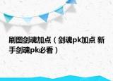 刷圖劍魂加點（劍魂pk加點 新手劍魂pk必看）