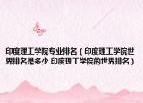 印度理工學院專業(yè)排名（印度理工學院世界排名是多少 印度理工學院的世界排名）