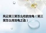 風(fēng)云笑三笑怎么吃的龍龜（笑三笑怎么得龍龜之血）