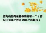 普陀山最有名的寺廟是哪一個（普陀山有幾個寺廟 哪幾個最有名）