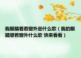 我眼睛看著窗外是什么歌（我的眼睛望著窗外什么歌 快來(lái)看看）