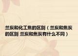 蘭炭和化工焦的區(qū)別（蘭炭和焦炭的區(qū)別 蘭炭和焦炭有什么不同）