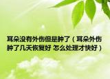 耳朵沒(méi)有外傷但是腫了（耳朵外傷腫了幾天恢復(fù)好 怎么處理才快好）