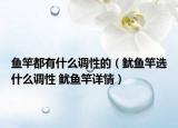 魚竿都有什么調性的（魷魚竿選什么調性 魷魚竿詳情）
