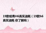 19款哈弗H6真實油耗（19款h6真實油耗 你了解嗎）