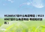95266547是什么電話號(hào)碼（95236067是什么電話號(hào)碼 號(hào)碼知識(shí)資訊）