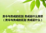 責令與責成的區(qū)別 責成是什么意思（責令與責成的區(qū)別 責成是什么）