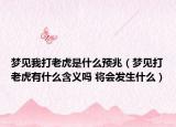 夢(mèng)見我打老虎是什么預(yù)兆（夢(mèng)見打老虎有什么含義嗎 將會(huì)發(fā)生什么）