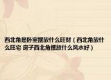 西北角是臥室擺放什么旺財（西北角放什么旺宅 房子西北角擺放什么風(fēng)水好）