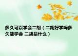 多久可以學(xué)會(huì)二胡（二胡好學(xué)嗎多久能學(xué)會(huì) 二胡是什么）