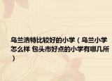 烏蘭浩特比較好的小學（烏蘭小學怎么樣 包頭市好點的小學有哪幾所）