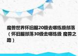 魔獸世界懷舊服20級(jí)去哪練級(jí)部落（懷舊服部落30級(jí)去哪練級(jí) 魔獸之路）