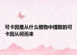 可卡因是從什么植物中提取的可卡因從何而來(lái)