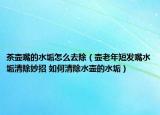 茶壺嘴的水垢怎么去除（壺老年短發(fā)嘴水垢清除妙招 如何清除水壺的水垢）