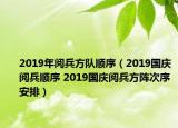 2019年閱兵方隊(duì)順序（2019國(guó)慶閱兵順序 2019國(guó)慶閱兵方陣次序安排）