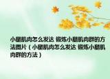 小腿肌肉怎么發(fā)達 鍛煉小腿肌肉群的方法圖片（小腿肌肉怎么發(fā)達 鍛煉小腿肌肉群的方法）