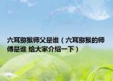 六耳獼猴師父是誰(shuí)（六耳獼猴的師傅是誰(shuí) 給大家介紹一下）
