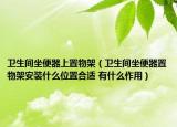 衛(wèi)生間坐便器上置物架（衛(wèi)生間坐便器置物架安裝什么位置合適 有什么作用）