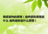 陶瓷發(fā)熱的原理（自熱瓷磚原理是什么 自熱地磚是什么原理）