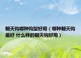 朝天鉤哪種鉤型好用（哪種朝天鉤最好 什么樣的朝天鉤好用）