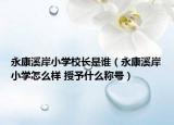 永康溪岸小學校長是誰（永康溪岸小學怎么樣 授予什么稱號）