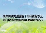 磯竿綁線方法圖解（磯桿線組怎么綁 磯釣竿線組和鉛墜的配置技巧）
