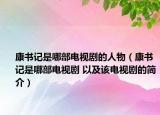 康書記是哪部電視劇的人物（康書記是哪部電視劇 以及該電視劇的簡(jiǎn)介）