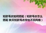 短款毛衣如何搭配（短款毛衣怎么搭配 秋天短款毛衣穿出不同風(fēng)格）
