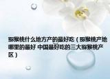 獼猴桃什么地方產(chǎn)的最好吃（獼猴桃產(chǎn)地哪里的最好 中國最好吃的三大獼猴桃產(chǎn)區(qū)）