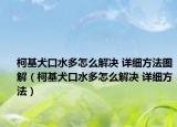 柯基犬口水多怎么解決 詳細方法圖解（柯基犬口水多怎么解決 詳細方法）