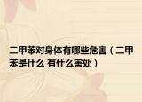 二甲苯對(duì)身體有哪些危害（二甲苯是什么 有什么害處）