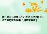 什么原因充電器充不進(jìn)去電（沖電器充不進(jìn)去電是怎么回事 幾種解決辦法）