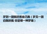 夢到一團(tuán)煙追著自己跑（夢見一團(tuán)白煙追我 你是哪一種夢境）