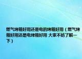 燃氣烤箱好用還是電的烤箱好用（燃氣烤箱好用還是電烤箱好用 大家不妨了解一下）